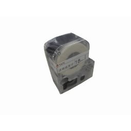 Varimark威码18xtk标签机专用色带评测 18mm透明底黑字打造防水防油长效标识方案